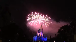 Fourth (4th) of July Fireworks at the Magic Kingdom 2015