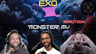 K-Pop Noobs React - EXO  'Monster' MV | StayingOffTopic #exomonster