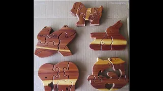 Wood Animal Puzzles (DIY)