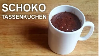 Tassenkuchen selber machen - Schoko Tassenkuchen