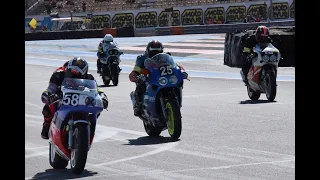 Bol d'Or Classic 2022  la course et le podium #moto #vintage