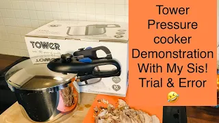 Tower Pressure Cooker Demonstration With My Sis!