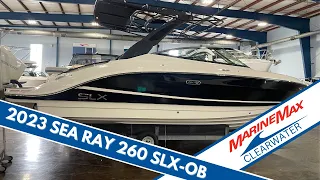 Sleek & Stylish | 2023 Sea Ray SLX 260 | MarineMax Clearwater