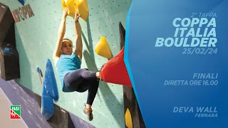 Coppa Italia Boulder 2024 - 2° prova - Deva Wall Ferrara - FINALI