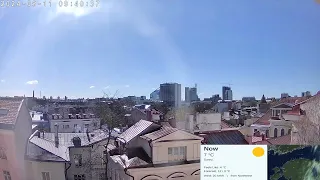 Daily Weather Cam - Aurora day - Tallinn time lapse - 2024-05-11