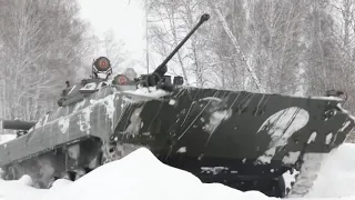 The actions of motorized riflemen on the upgraded BMP 2M