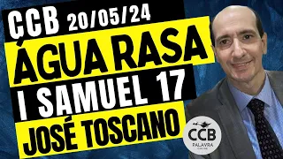 CCB Palavra I Samuel 17 v.23 20/05/2024 - Ancião José Toscano Água Rasa SP #ccb #ccbhinos #ccbbrasil
