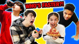 Who's Faster Challenge - Will I lose $100?!!!