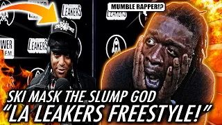 I THOUGHT HE WAS A MUMBLE RAPPER... | Ski Mask The Slump LA LEAKERS FREESTYLE  (REACTION)