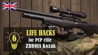 TOP 6 life hacks for PCP ZBROIA Kozak. How to handle your airgun properly (укр. субтитри)