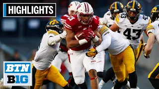 Highlights: Taylor and Badgers Run Past Iowa | Iowa at Wisconsin | Nov. 9, 2019