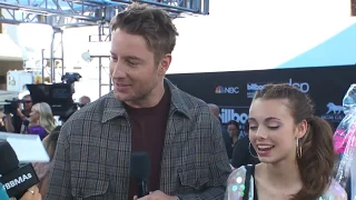 Justin Hartley & Isabella Hartley Red Carpet Interview - BBMAs 2019