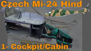 Czech AF Mi-24D - Eduard/Zvezda 1:48 "Hind D" - Part 1:Cabin/Cockpit and a look in the Box