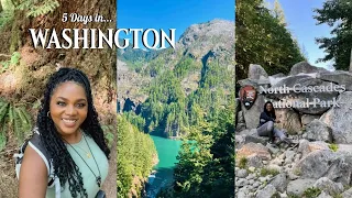 5 Days in Washington | Solo Travel | North Cascades Olympic Mt. Rainier National Parks | Snoqualmie