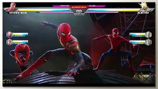 Spider-Men vs Villains with Healthbars