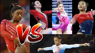 Simone Biles vs The World - 2019 Best Scores Team Battle