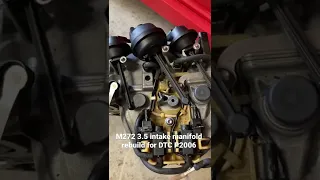 M272 intake manifold rebuild