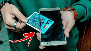 Do This SIMPLE Card Trick With ANY SMARTPHONE!!!