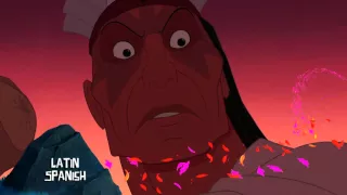 Pocahontas : No! - One Line Multilanguage