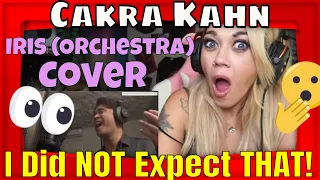 First Reaction to Cakra Kahn "Iris" Orchestra Cover Version | Goo Goo Dolls Cover | Just Jen Reacts