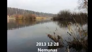 Zvejyba Nemune ziema (Winter fishing in Nemunas river)