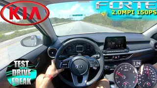 2021 Kia Forte 2.0 MPI 150 PS MEXICO HIGHWAY DRIVE POV