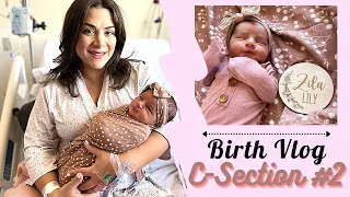 Birth Vlog | C-Section #2 | Baby Girl