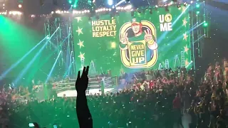 John Cena Live Return at WWE Money in the Bank 2021 Live Reaction confronts Roman Reigns