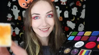 ASMR Spooky Face Paint