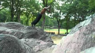 Parkour in Central Park: Clearing the gap pt1