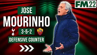 JOSE MOURINHO'S DEADLY COUNTER ATTACK FM22 TACTICS | FOOTBALL MANAGER 2022