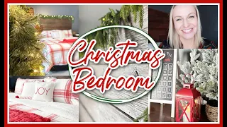 COZY CHRISTMAS BEDROOM CLEAN + DECORATE WITH ME 2022 | CHRISTMAS DECOR IDEAS