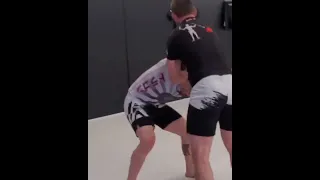 Black Belt takes Hard Elbow from White Belt to the Face!👀