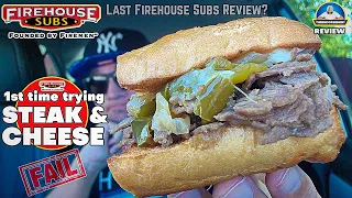 Firehouse Subs® Steak & Cheese Review! 👨‍🚒🧯🥩🧀  | 1st Time Trying | Never Again? | theendorsement