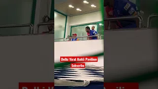 Virat Kohli pavilion Delhi Stadium#ytshorts#t20match
