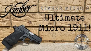Kimber Micro 9 Stealth in 4K // Best Pocket 1911 EDC  // Ultimate Micro 1911