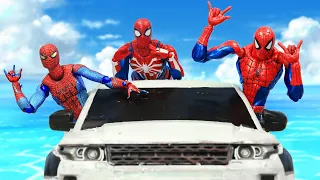 Fast and Furious with Amazing Spider-man In Spider-verse | Figure Stop Motion