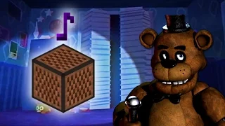 Five Nights At Freddy's 4 I Got No Time - Minecraft Note Block Cover (The Living Tombstone Song)