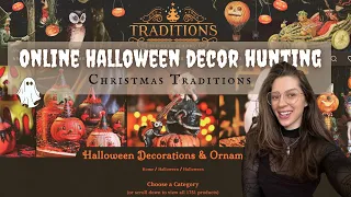 HALLOWEEN DECOR HUNTING 👻🧡 - online HALLOWEEN decor shopping @ Christmas Traditions