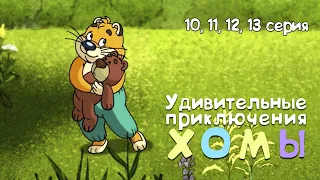 Удивительные приключения Хомы - 10, 11, 12, 13 серия