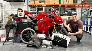 Buying $40,000 in Parts for Our Lamborghini Panigale!!!
