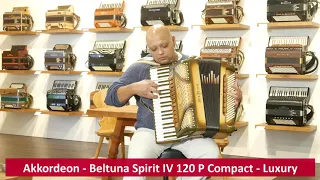 Akkordeon - Beltuna Spirit IV 120 P Compact -  Luxury - Türkischer Marsch / Flick-Flack Polka