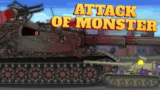 Mirny-13: The First Attack of the Steel Monster - Cartoons about tanks
