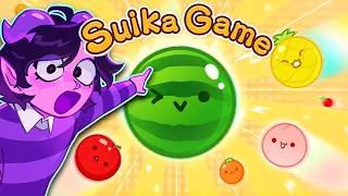 Playing Suika Game For The First Time (HELP ME GET WATERMELON)