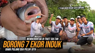 PULUHAN JUTA DITANGAN !! TEAM ADUN MANCING SIKAT HABIS INDUK DI KOLAM || Am#408