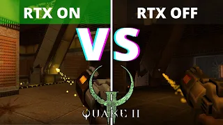 RTX On vs Off | Quake 2 RTX Remaster : RTX 2070 Super + 3770K Overclocked | High Settings