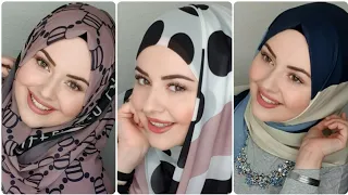 اسهل لفات حجاب تركية جميلة وانيقة  للمدرسة والعمل 😍 turkish_hijab#