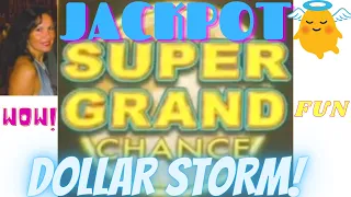 HANDPAY JACKPOT! SUPER GRAND CHANCE WIN! DOLLAR STORM NINJA MOON! Join me & Have Fun!