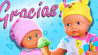 👶¡Mis bebés de Juguete aprenden a Compartir!🍨 | La Guarderia Nenuco #3