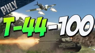 SURPRISE BUTT SEX - T-44-100 & IL-10 (War Thunder Tank Gameplay)